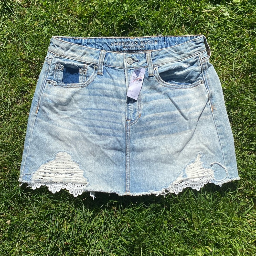 NWT American Eagle Hi-Rise Festival Mini Skirt